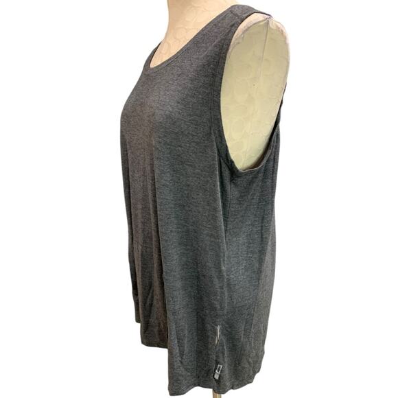 XL RBX Womens Gray Workout Tank Top Shirt Heathered - Picture 4 of 8